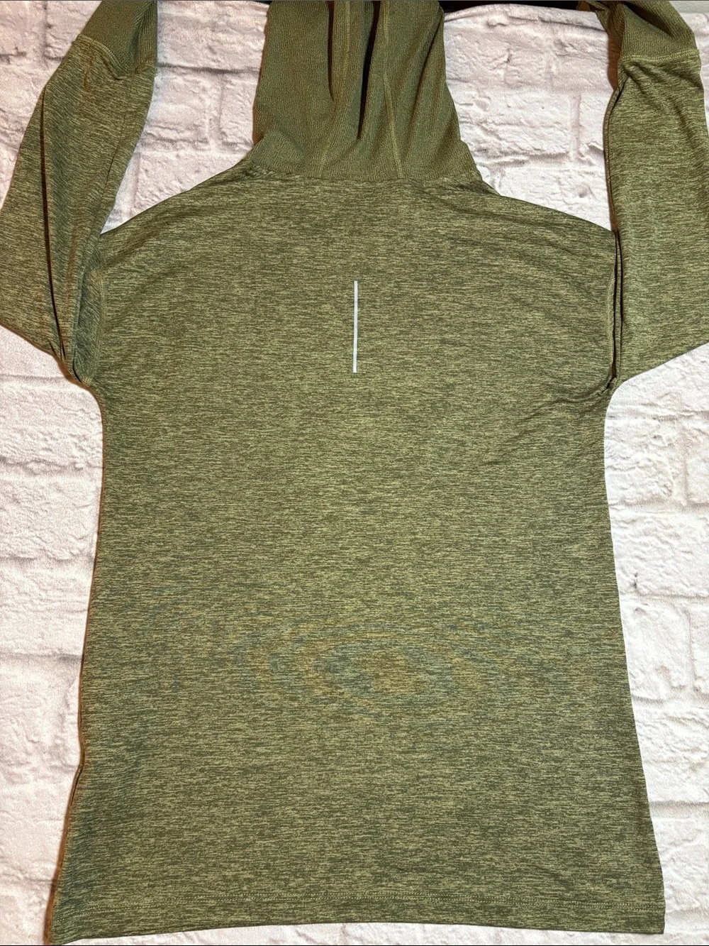 Nike Olive Green Women's Lightweight Hooded Top